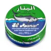 Solid Tuna in Sunflower Oil – Canned Tuna Fish from El Manar–10-Pack of 160g Cans - Image 2